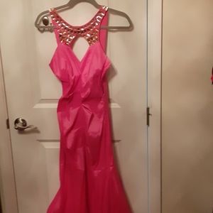 Pink gown